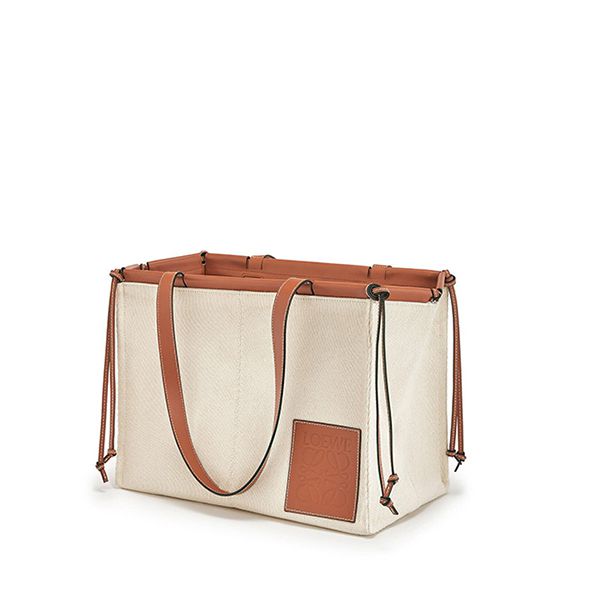 【ロエベ】クッショントート キャンバス&カーフ偽物 4色 0010398337